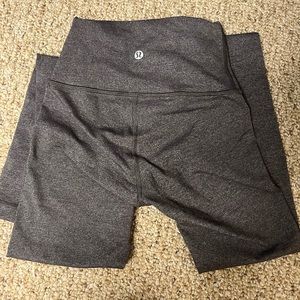 Lululemon WUNDER UNDER HIGH-RISE TIGHT *LUXTREME 28" Grey Size 0